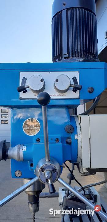 Wiertarka kolumnowa frezarka górnowrzecionowa Naprawa