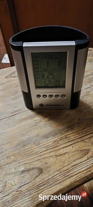 Motorola przybornik na biurko pojemnik z zegarem Gliwice sprzedam