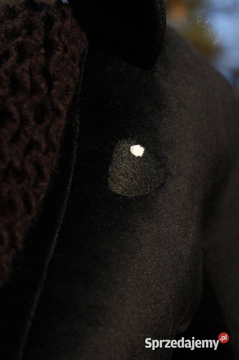 Hobby horse kary czarny konik na patyku zabawka lubelskie Lublin