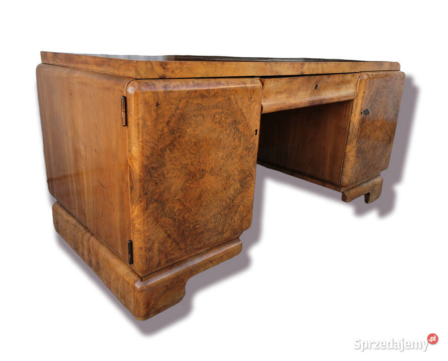 Komplet gabinetowy Art Deco z 1930 roku Meble Wrocław