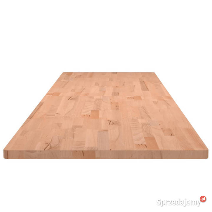 Blat do biurka 220x55x25 lite drewno bukowe Blaty Warszawa
