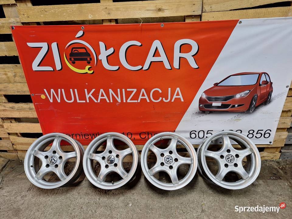 Alufelgi 5x112 15 ET35 VW Passat B5 T4 Audi A4 Średnica 15" Choceń