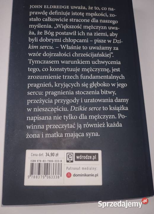 Sprzedam książkę książka John Eldredge Dzikie Międzyborów