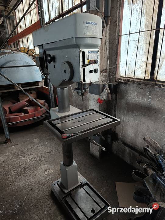 Wiertarka słupowa MAXION BS 35 G z funkcją Produkcja Rawicz