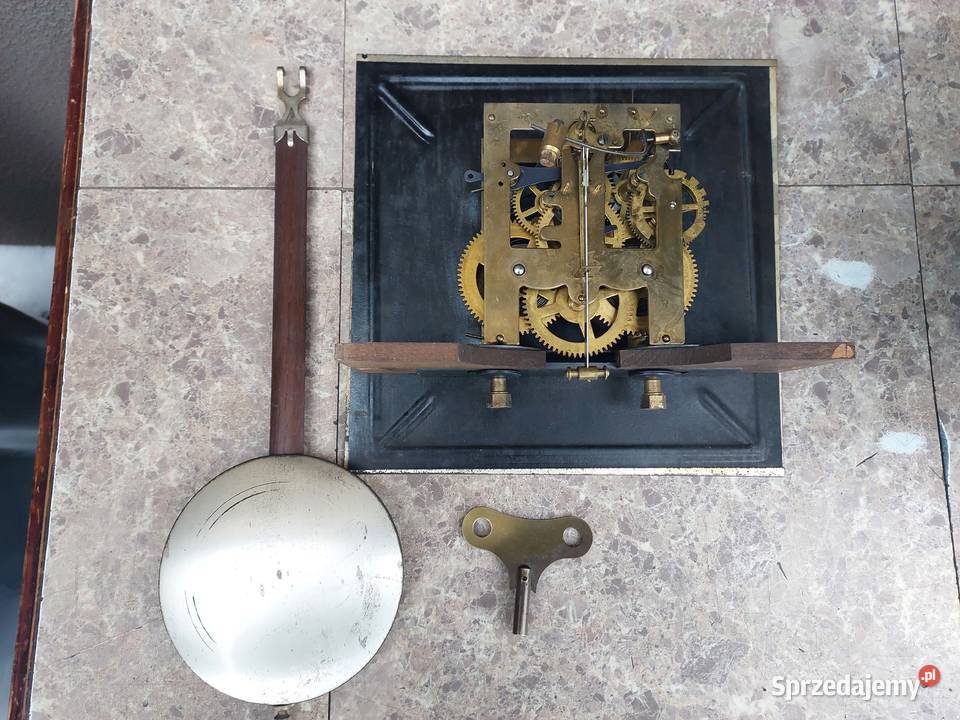Stary zegar ścienny Junghans przedwojenny