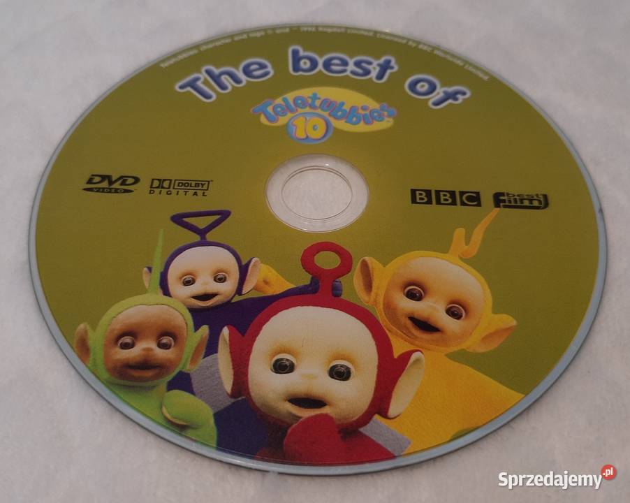 Teletubisie The best of Teletubbies 10 DVD Video Czeladź
