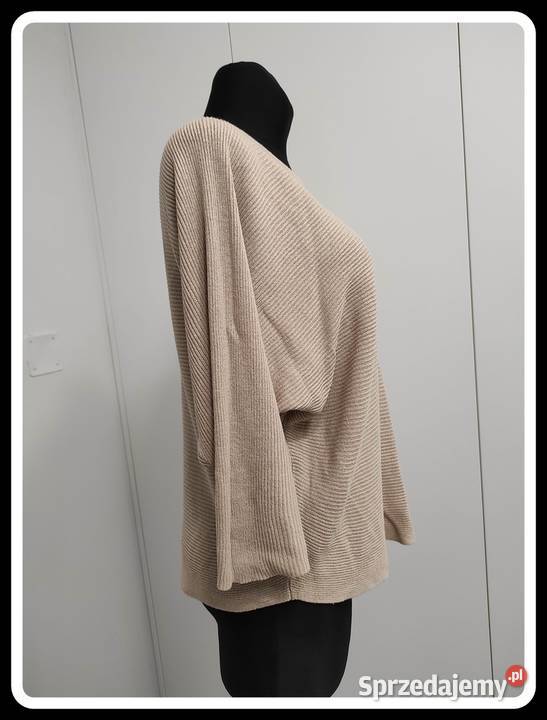 Everme rozmiar 40 L beżowy sweter Płock