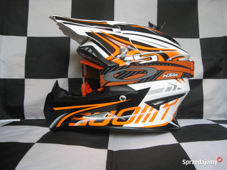 Kask enduro SUOMY RUMBLE L 5960 gogle OAKLEY