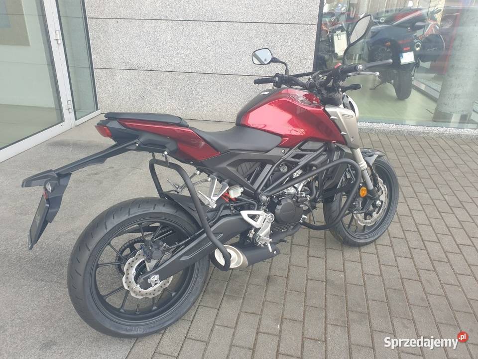 Gmole Honda CB125R osłony nauka jazdy świętokrzyskie Nowe Kanice