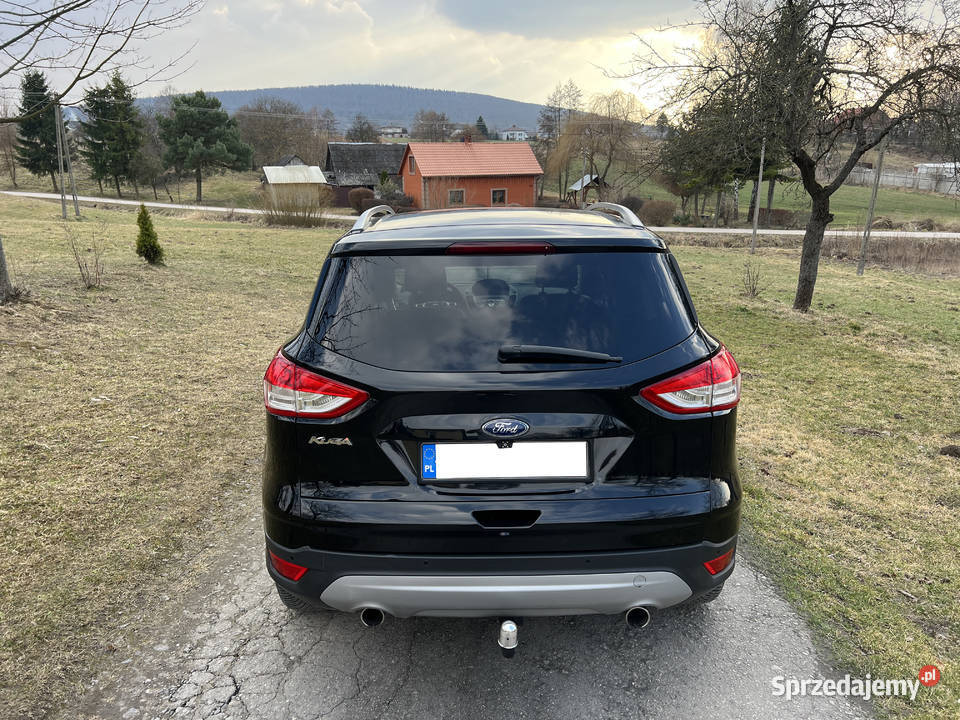 Ford Kuga Mk2 Suv 20TDCi 140 Czarny Skóry Nowa Słupia