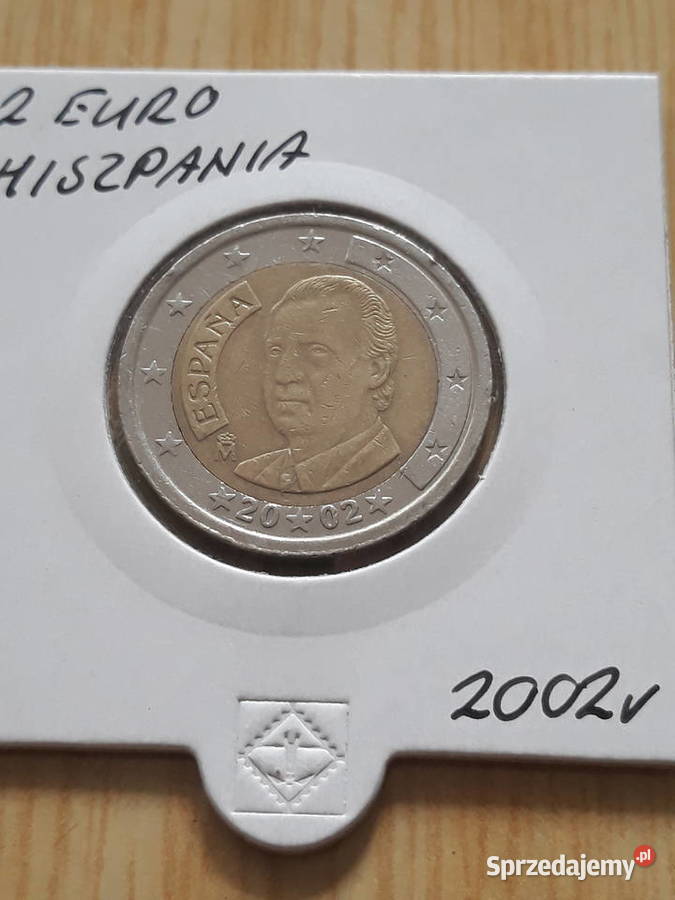 2 Euro Hiszpania 2002 r Konin sprzedam
