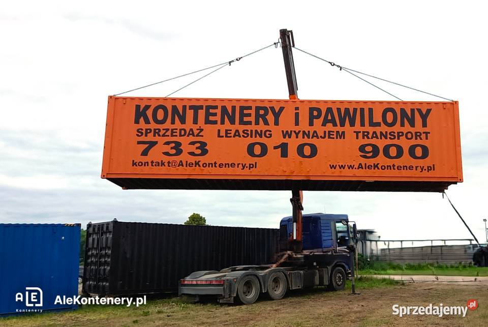 KONTENER PAWILON BIUROWY SOCJALNY NOWY CONTAINEX sprzedam