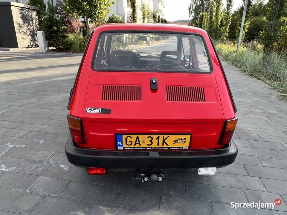 126p fiat maluch 1990 zarejestrowany jako zabytek 126 Rumia sprzedam