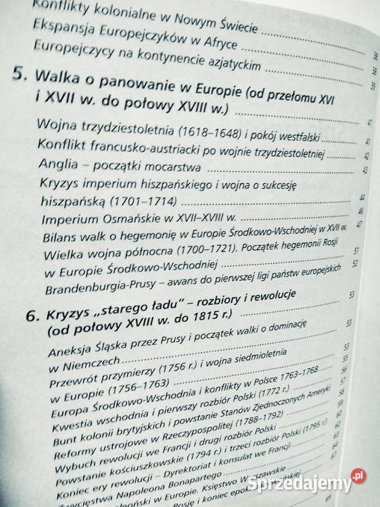 Człowiek i historia 3 matura antykwariat szkolny Warszawa