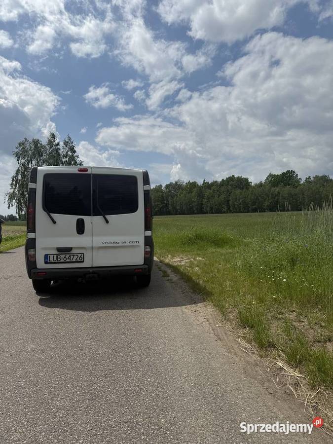 Opel Vivaro 19 CDTI EURO 4 6 osobowy lubelskie Stoczek Łukowski sprzedam