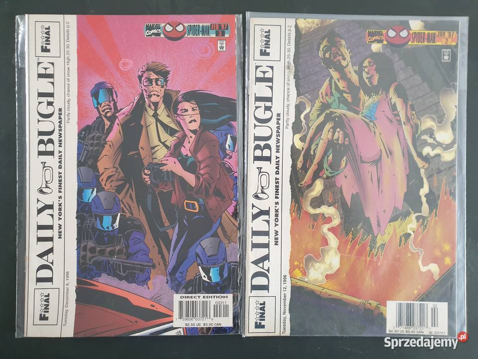 Zestaw 7 oryginalnych komiksów Marvel USA Gdynia