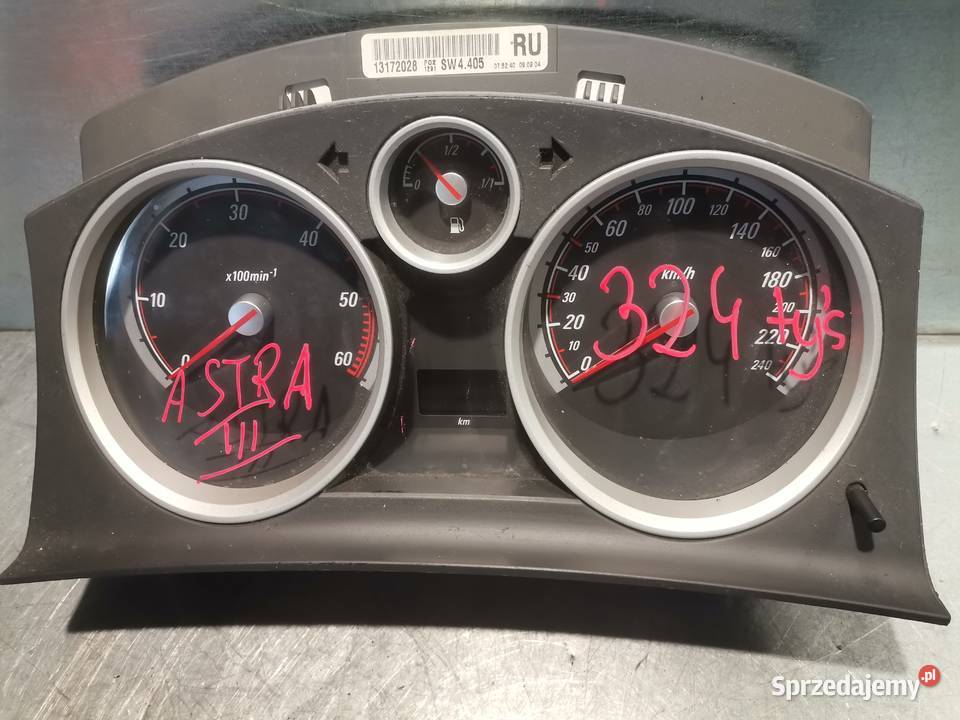 LICZNIK ASTRA H 19 CDTI 13172028 małopolskie