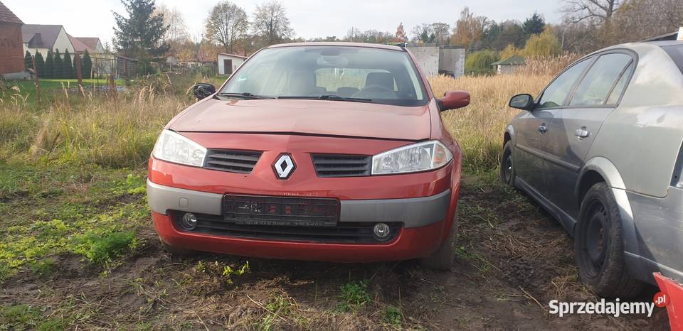 części renault Megan 2 14 16v kolor ted 76 Samochody na części wielkopolskie Rawicz