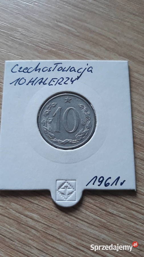 10 Halerzy Czechosłowacja 1961 r Konin