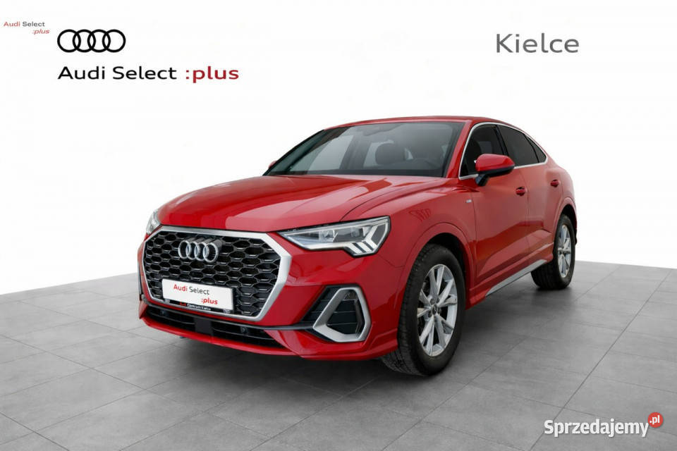 Audi Q3 Sportback 35TFSI 150 Sline Virtual bluetooth Kielce