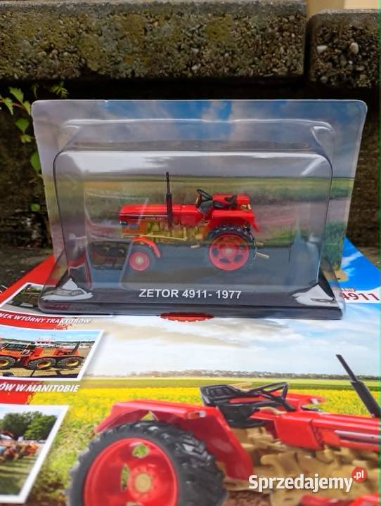 ZETOR 4911 Hachette model kolekcja Kultowe mazowieckie Warszawa