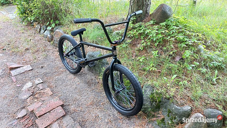 Profesjonalny Czarny Rower Młodzieżowy Bmx Blank dolnośląskie Wołów sprzedam