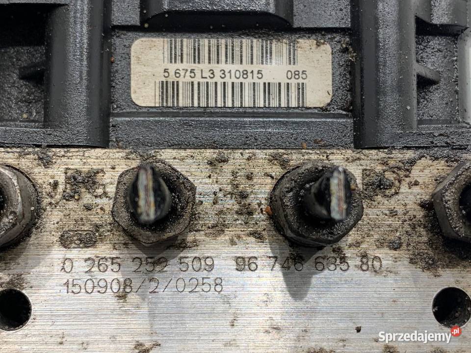 POMPA ABS CITROEN BERLINGO II 9674663580 16 75