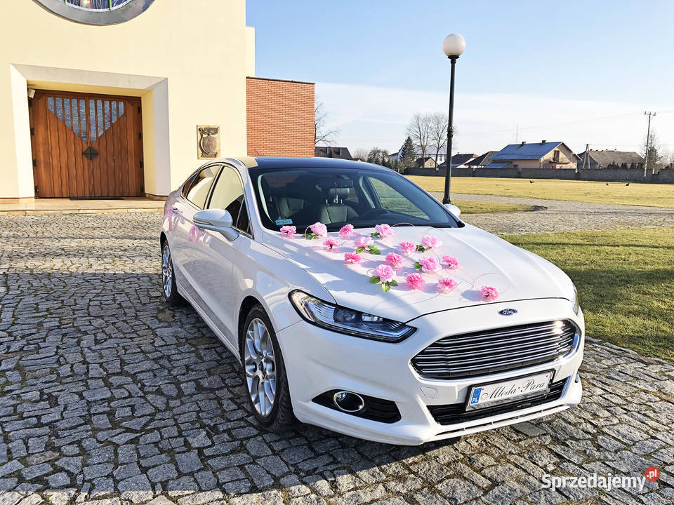 Samochód do Ślubu Auto na Ślub Biała Perła Laskowa