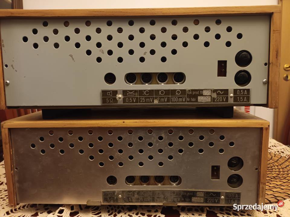 Unitra Polkat Meloman 25 Lampowy X2 Monobloki Tychy