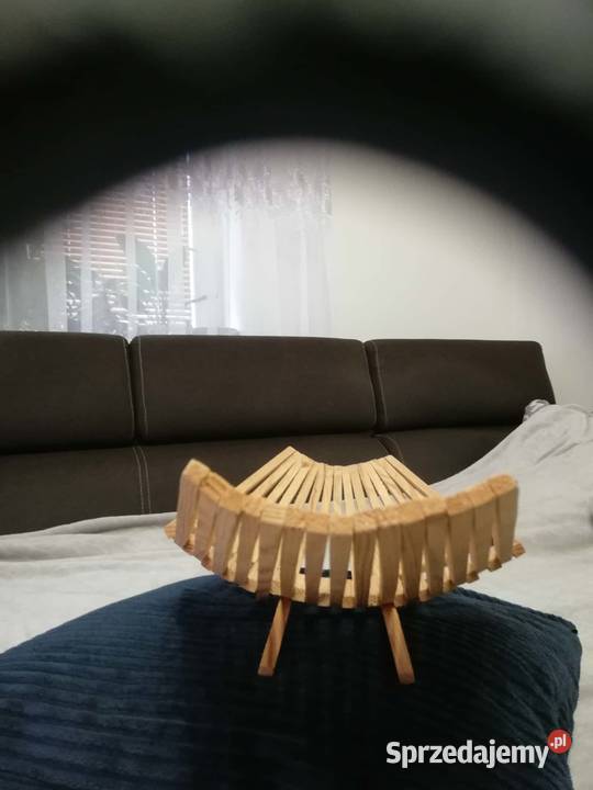 Gazetnik składany drewniany Pozostałe mazowieckie Ostrołęka