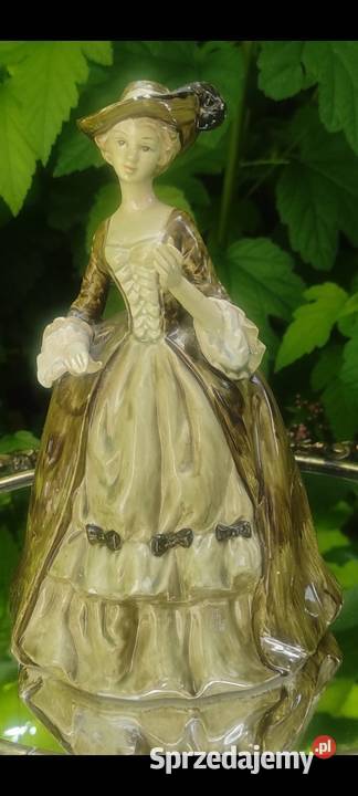 Vintage Figurka John Jenkins JJ Elegancka Dama Pabianice