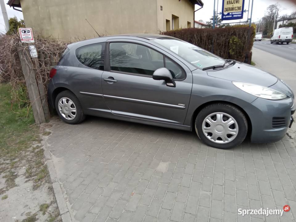 Peugeot 207 16 HDI 2009 elektryczne szyby śląskie Częstochowa