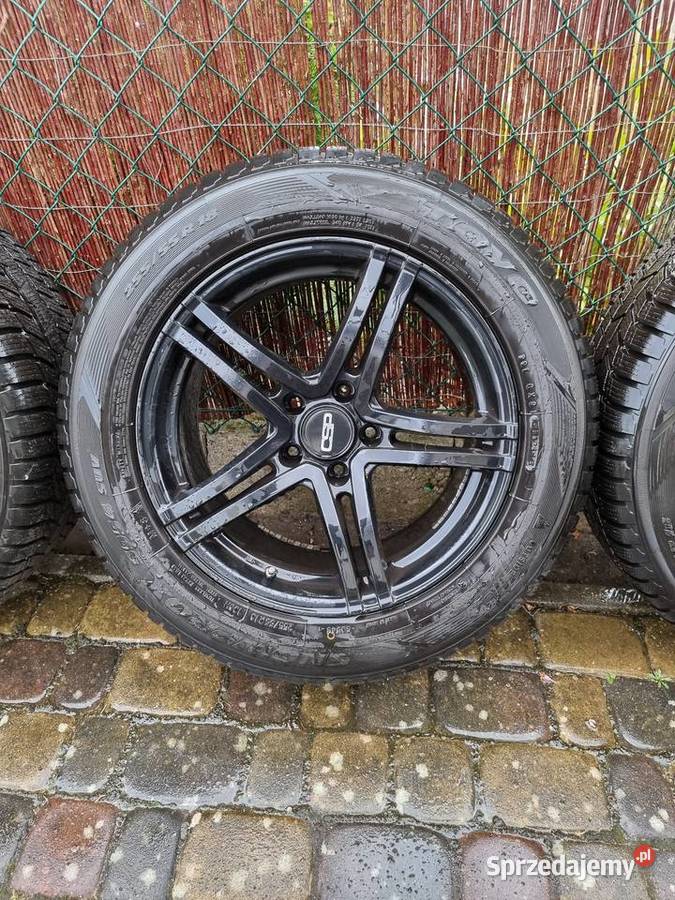 Alufelgi 18 cal BMW X5X6 Opony zimowe 2555518 Samochodowe Trzebiatów sprzedam