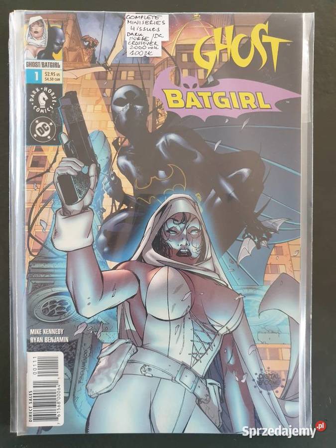 Ghost Batgirl 4 komiksy Dark HorseDC Crossover Rok wydania 2000 Gdynia