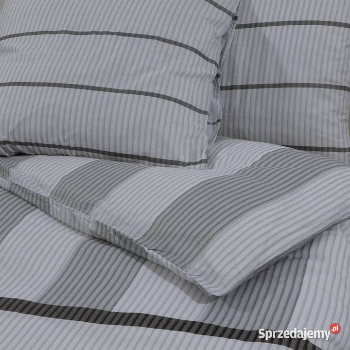 Zestaw pościeli szary 225x220 bawełna WM136445 Warszawa sprzedam