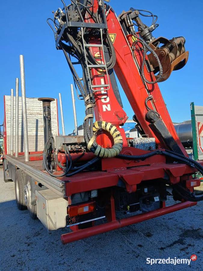 Do przewozu drewna Volvo podłoga klinice dzwig 460KM Dźwigi samochodowe Warszawa