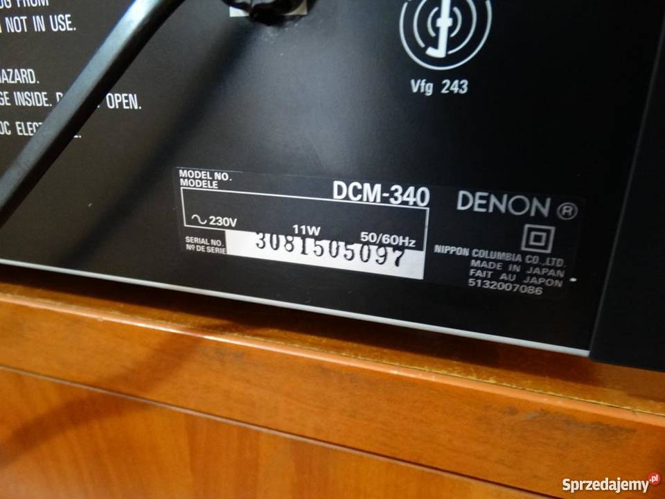 Denon DCM 340 ładny i sprawny WYSYŁKA Jasło