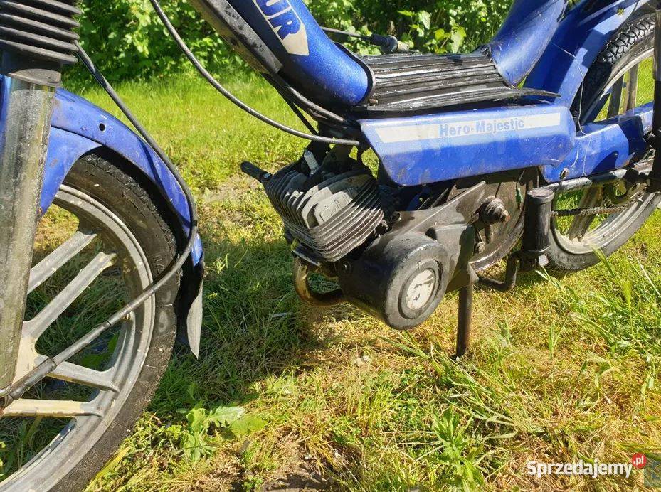 Ankur Majestic motorowery papiery dwie sztuki Pozostałe zachodniopomorskie Stargard