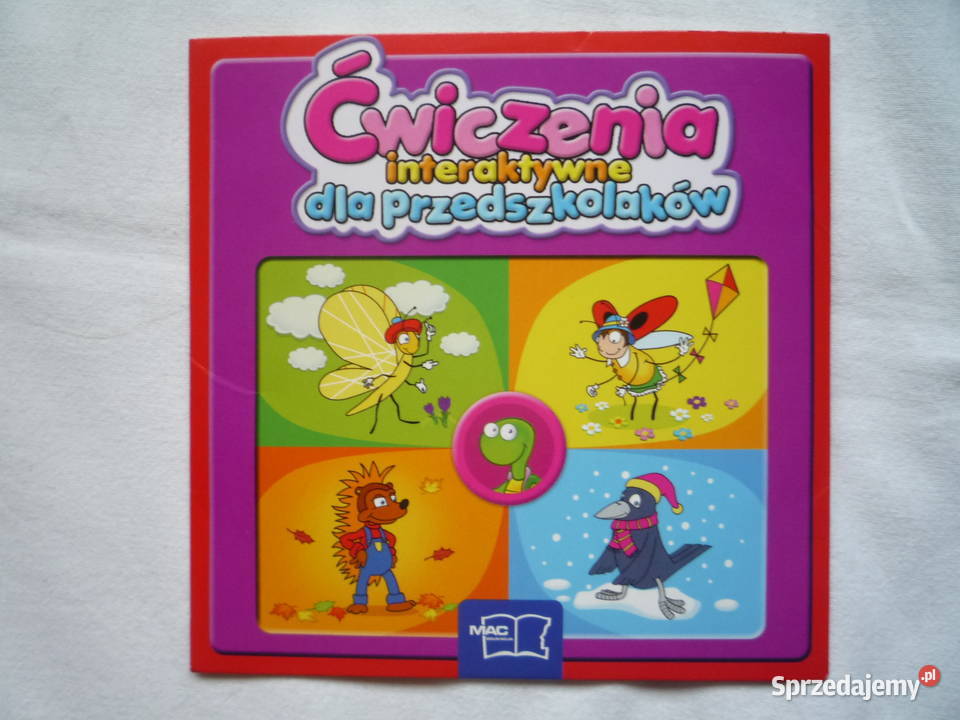 CD Ćwiczenia interaktywne przedszkolaków Mac
