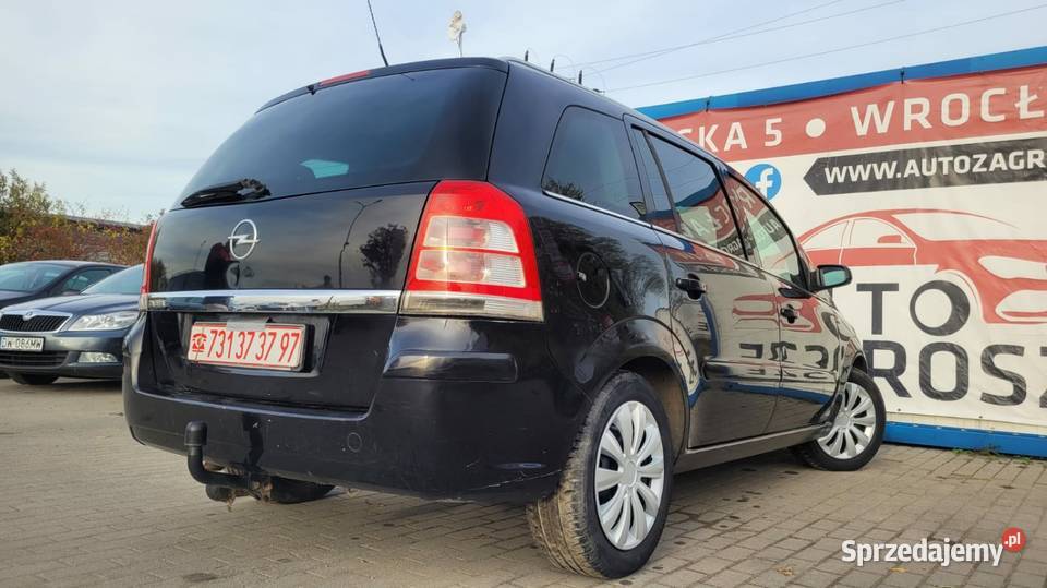 Opel Zafira 18 Benzyna7 Osobowy Zadbany Alufelgi Wrocław
