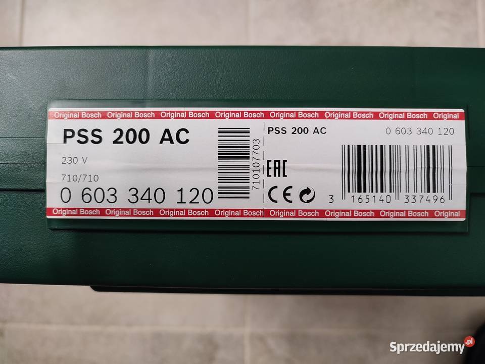 polerka Bosch PSS 200 ac