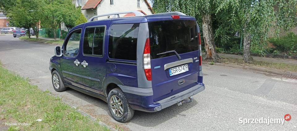 Fiat Doblo Malibu 19 Diesel diesel dolnośląskie Wołów