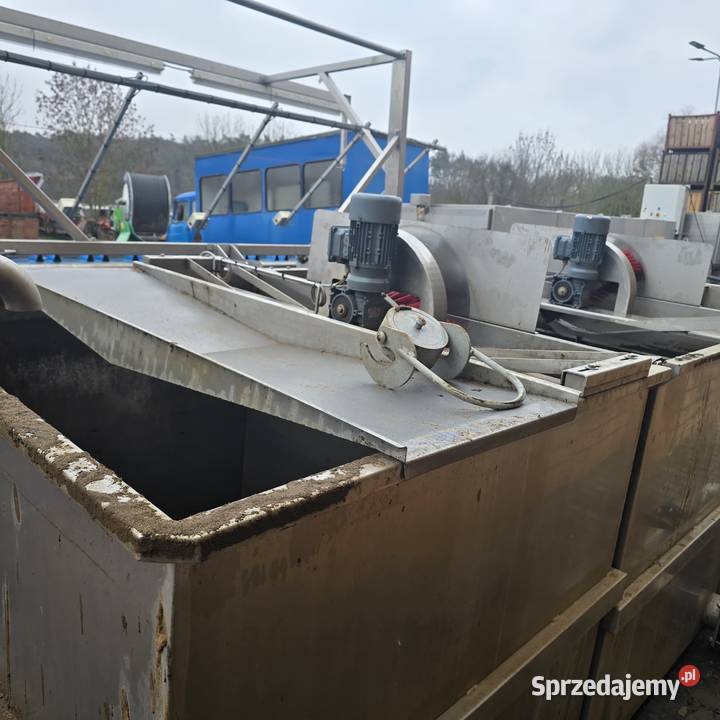 Linia do segregacji i mycia warzyw cebuli itd Nysa sprzedam