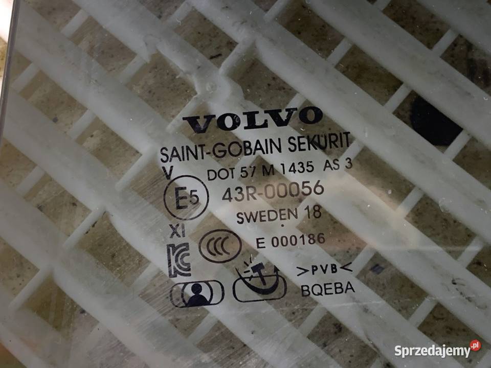 SZYBA LEWY TYŁ PODWÓJNA VOLVO S90 II podkarpackie sprzedam