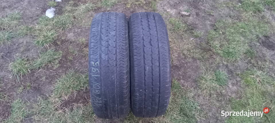 2 opony 195 60 R16C Opony sprzedam