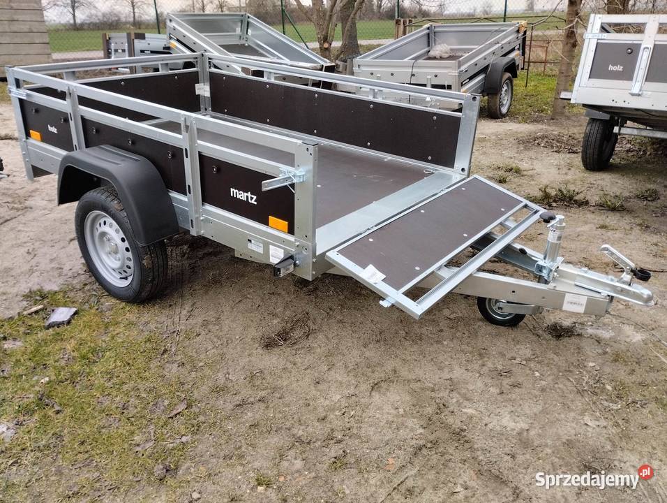 Przyczepa samochodowa HOLZ 264x126 przyczepka Rok produkcji 2025 wielkopolskie Września
