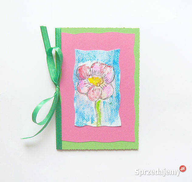 wiosenne kartki kartki z kwiatami kartki ręcznie Olsztyn