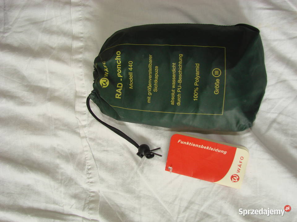Wafo ponczo przeciwdeszczowe pomorskie Pruszcz Gdański