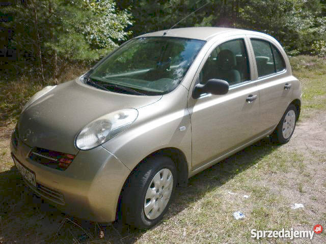 Nissan Micra 12 K12 AUTOMAT niski przebieg 2003r łódzkie Radomsko