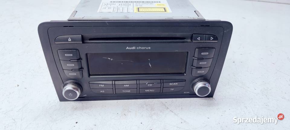 RADIO CD CHORUS AUDI A3 8P LIFT 2DIN 8P0035152E śląskie Przystajń